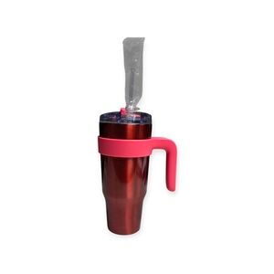 Primula 30 Oz Tumbler With Straw- Red